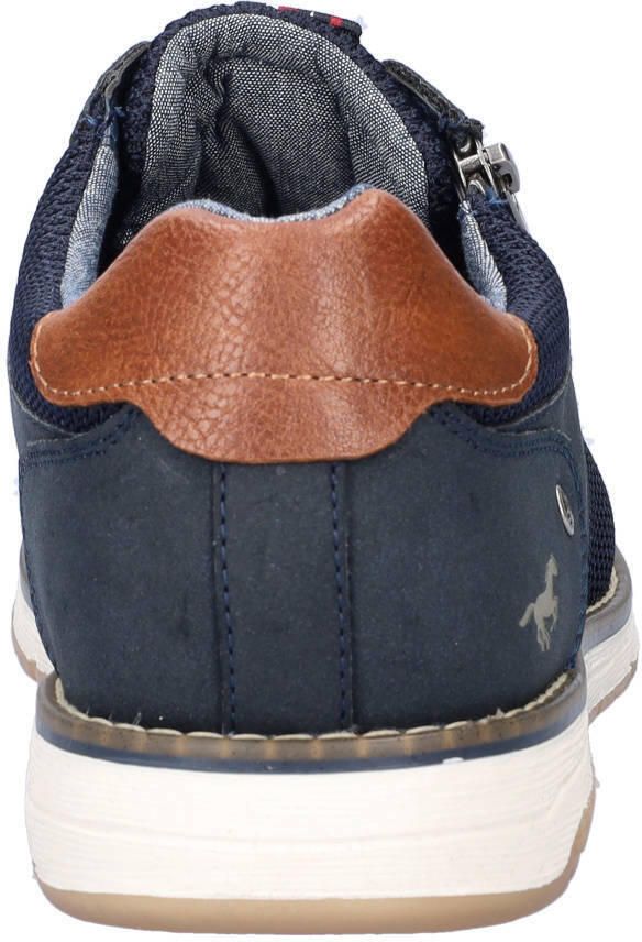 Mustang veterschoenen donkerblauw - Foto 2