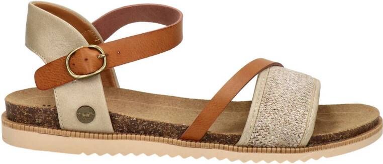 Mustang sandalen beige cognac