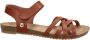 Mustang Bruine Sandaal Comfortabel Stijlvol Flexibel Brown Dames - Thumbnail 1