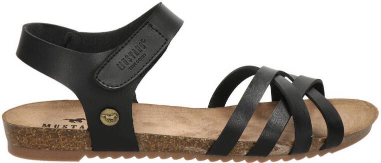 Mustang Shoes Sandalen zomerschoen sandaal klittenbandschoen met klittenbandjes