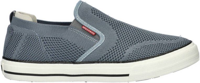 Mustang slip-on blauw