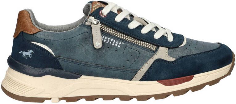 Mustang sneakers donkerblauw