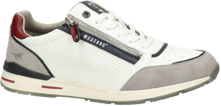 Mustang heren sneaker Wit multi