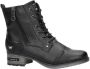 Mustang Stijlvolle zwarte veterschoenen voor dames Black Dames - Thumbnail 1