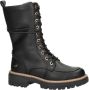 Mustang Shoes Veterlaarsjes zipper boots lace-up boots short boots with block heel - Thumbnail 1
