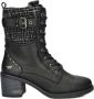 Mustang Shoes Winterlaarsjes Plateau enkellaars veterschoenen met praktische binnenrits - Thumbnail 1