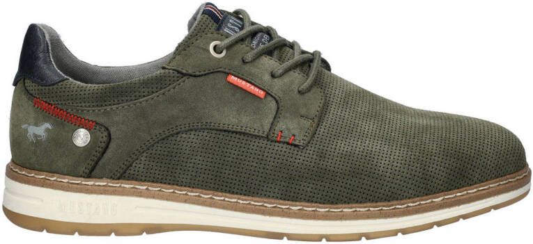 Mustang veterschoenen groen - Foto 1