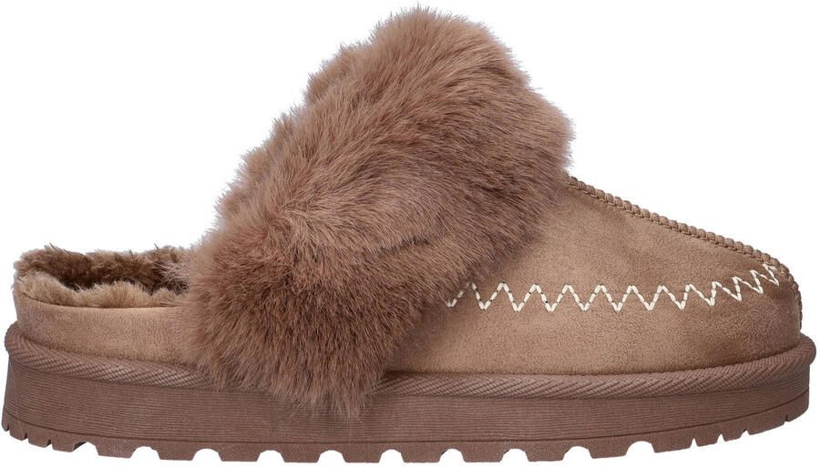 Nelson Home pantoffels bruin