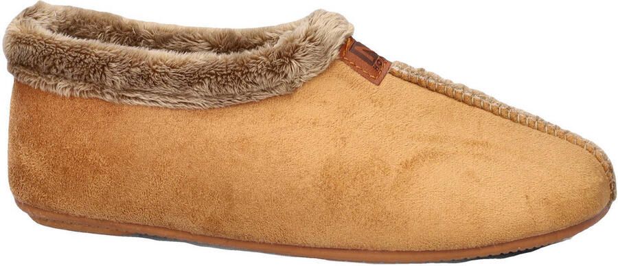 Nelson Home pantoffels cognac - Foto 3