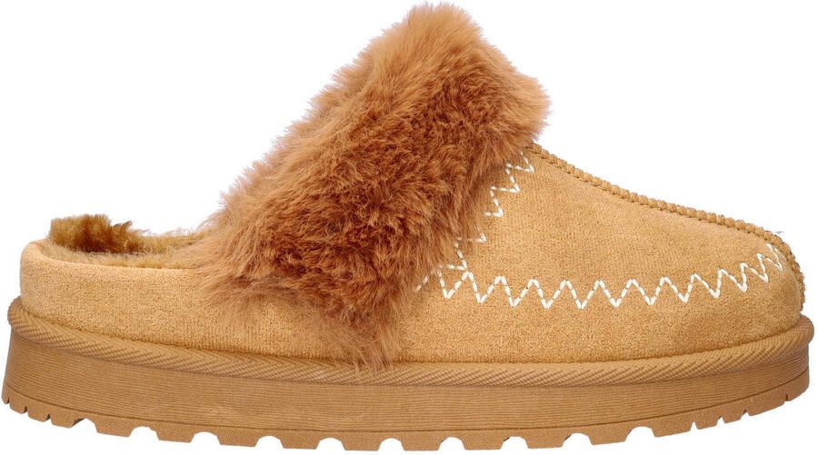 Nelson Home pantoffels cognac