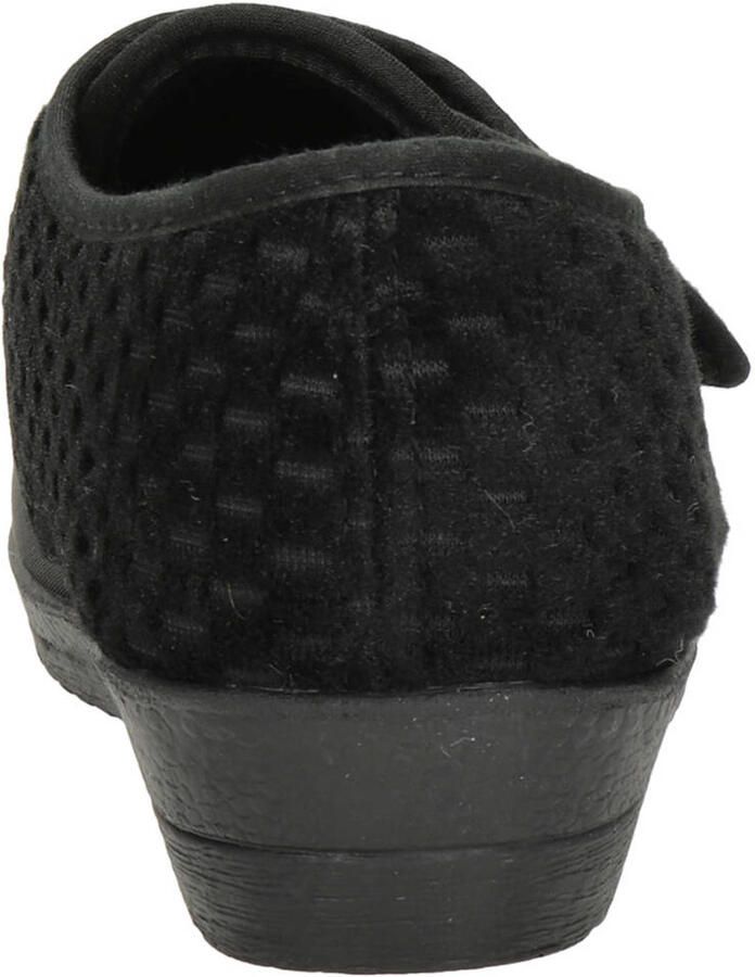 Nelson Home Pantoffels voor dames Zwart Sloffen Anti-slip