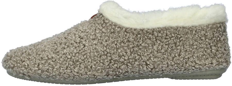 Nelson Home teddy pantoffels grijs - Foto 3