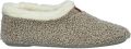 Nelson Home teddy pantoffels grijs - Grijs