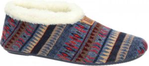 Nelson Home Nelson dames pantoffel Blauw multi