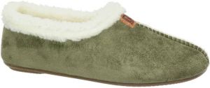 Nelson Home pantoffels groen