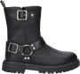 Nelson Kids bikerboots zwart - Thumbnail 1