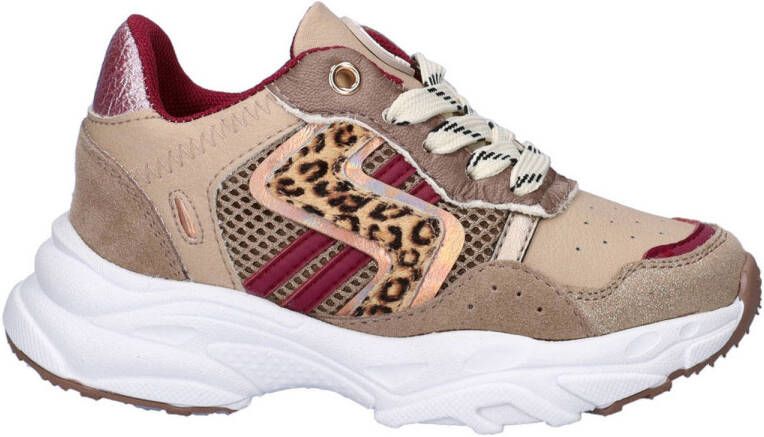 Nelson Kids chunky sneakers beige multi