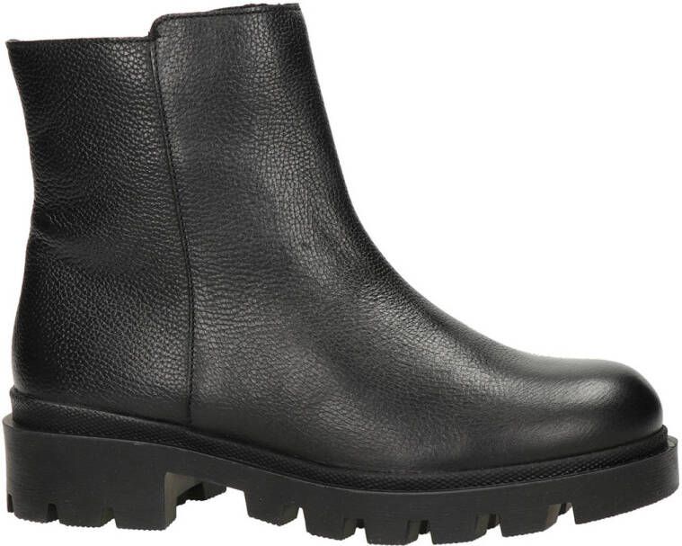 Nelson Kids leren enkelboots zwart Meisjes Leer 35