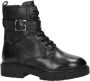 Nelson Kids leren veterboots zwart Meisjes Leer Effen 39 - Thumbnail 1