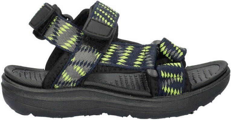 Nelson Kids sandalen blauw geel