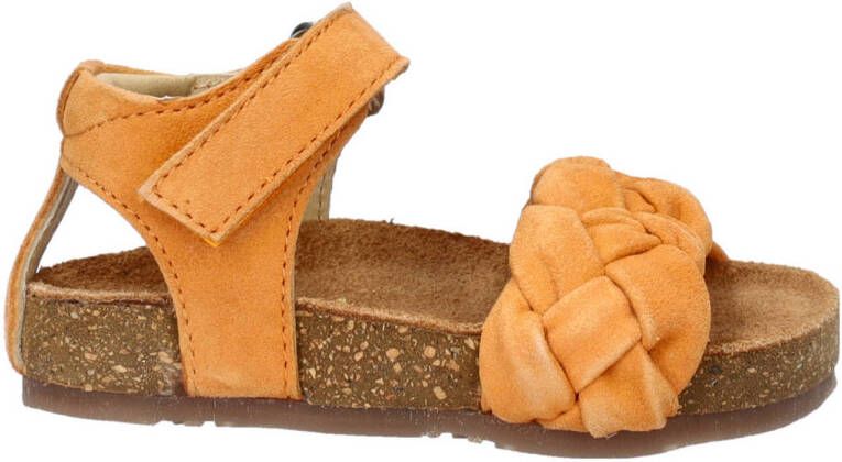 Nelson Kids sandalen oranje Meisjes Leer 21 | Sandaal van