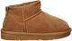 Nelson Kids gevoerde suède enkelboots cognac - Cognac