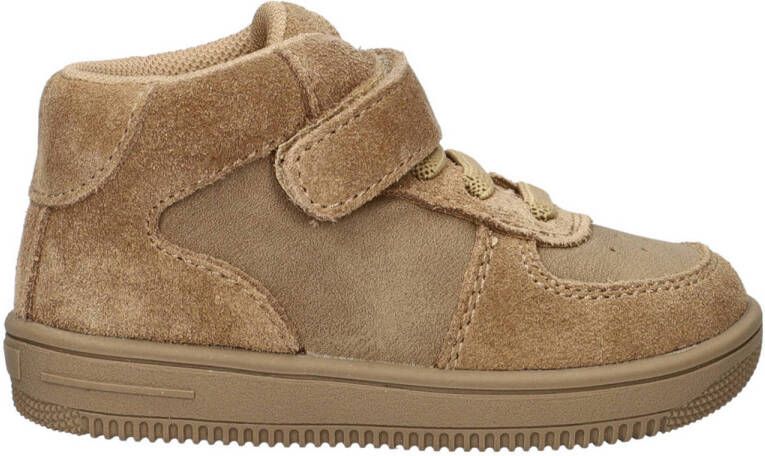Nelson Kids suède sneakers beige Suede Effen 22
