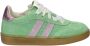 Nelson Kids suède sneakers groen - Thumbnail 1