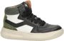 Nelson Kids suède sneakers zwart wit Jongens Suede 24 - Thumbnail 1