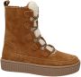 Nelson Kids suède veterboots cognac - Thumbnail 1