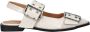 Nelson lak slingback loafers ecru - Thumbnail 1