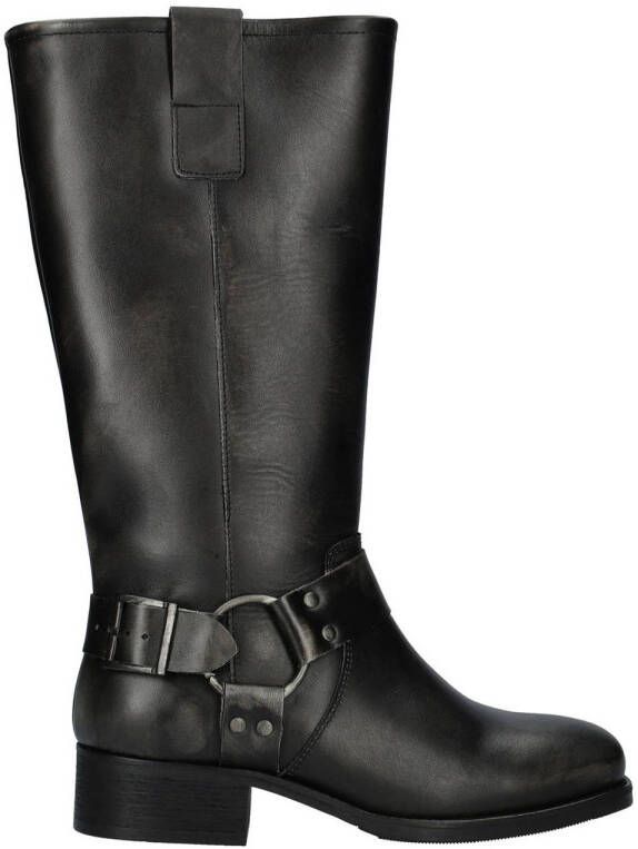 Nelson dames bikerboot Zwart multi