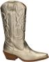 Nelson leren cowboylaarzen goud metallic - Thumbnail 1