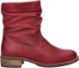 Nelson leren enkellaarzen bordeaux - Thumbnail 1