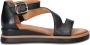 Nelson leren sandalen zwart - Thumbnail 1