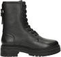 Nelson leren veterboots zwart - Thumbnail 1