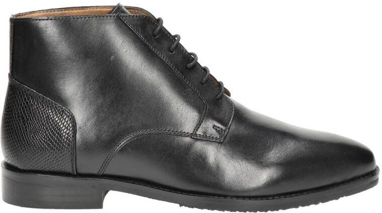 Nelson heren nette schoenen Zwart