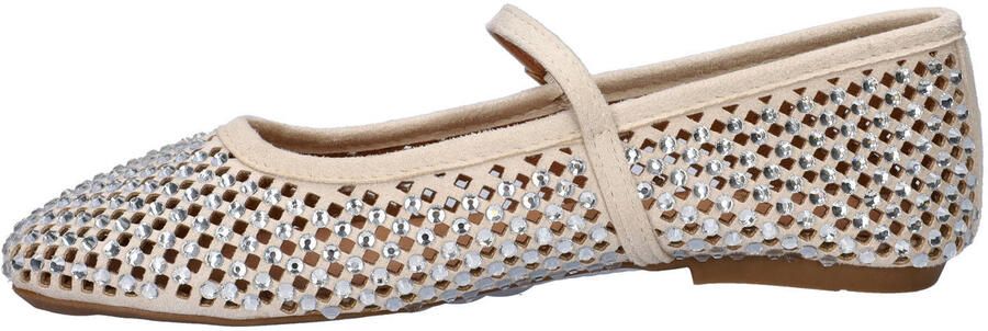 Nelson ballerina's met strass ecru - Foto 3