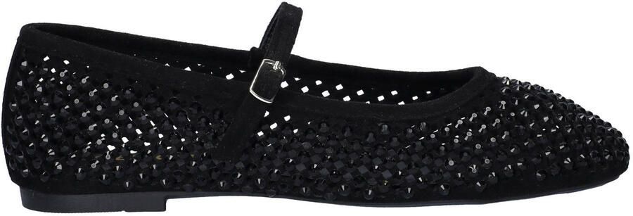 Nelson ballerina's met strass zwart