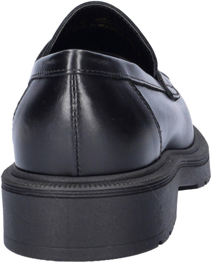 Nelson chunky leren loafers zwart - Foto 2