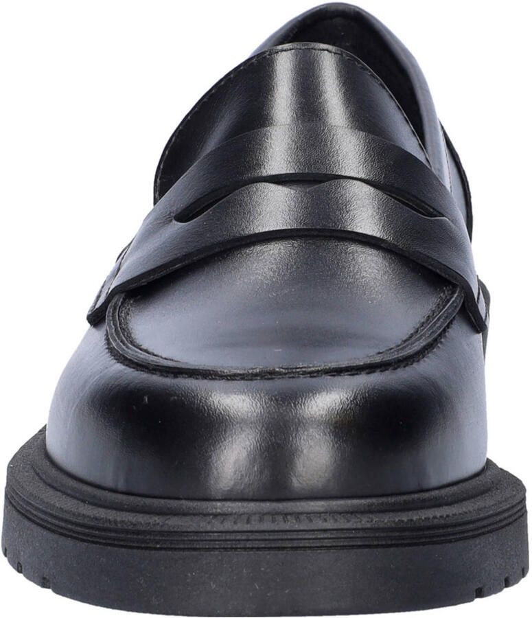 Nelson chunky leren loafers zwart