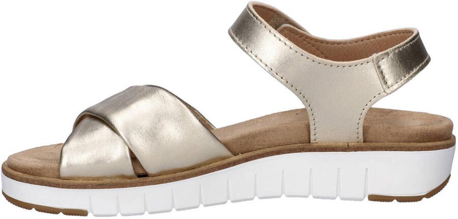 Nelson Flex leren sandalen goud - Foto 2