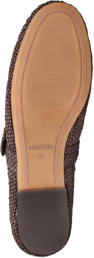 Nelson gevlochten ballerina's bruin - Foto 2