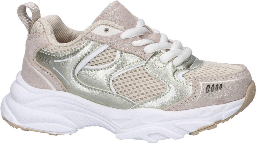 Nelson Kids chunky sneakers beige goud