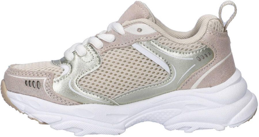 Nelson Kids chunky sneakers beige goud - Foto 2