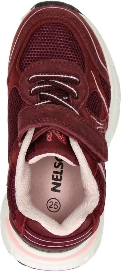 Nelson Kids chunky suède sneakers bordeaux - Foto 3