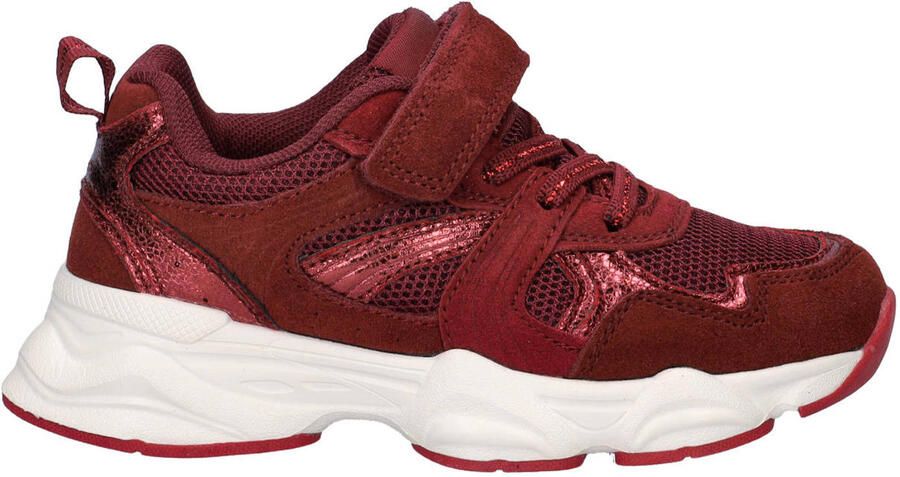 Nelson Kids chunky suède sneakers bordeaux
