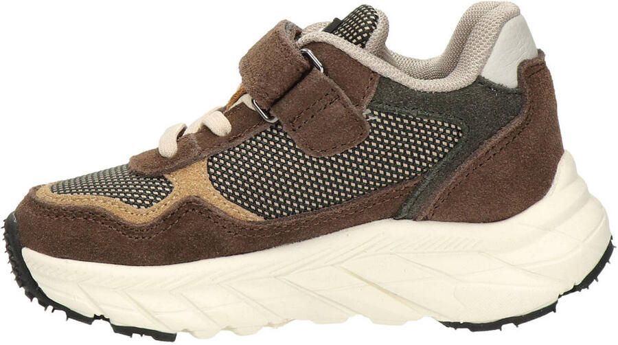 Nelson Kids chunky suède sneakers bruin - Foto 3