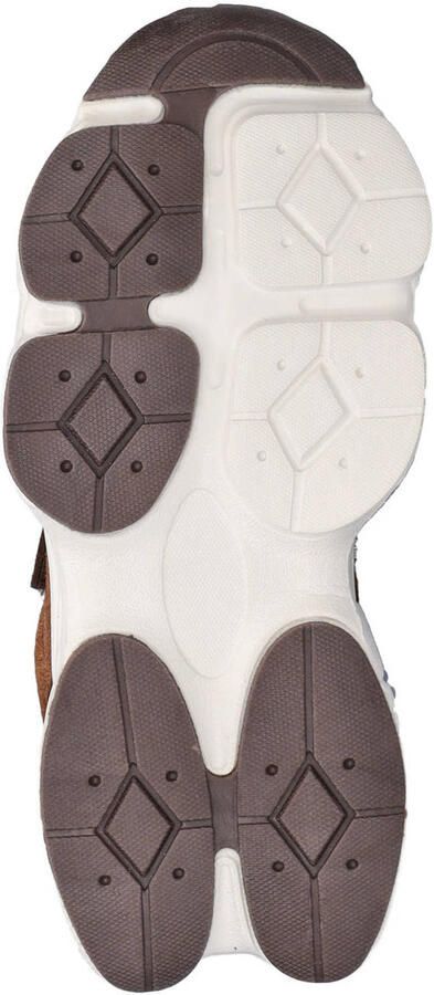 Nelson Kids chunky suède sneakers bruin - Foto 3