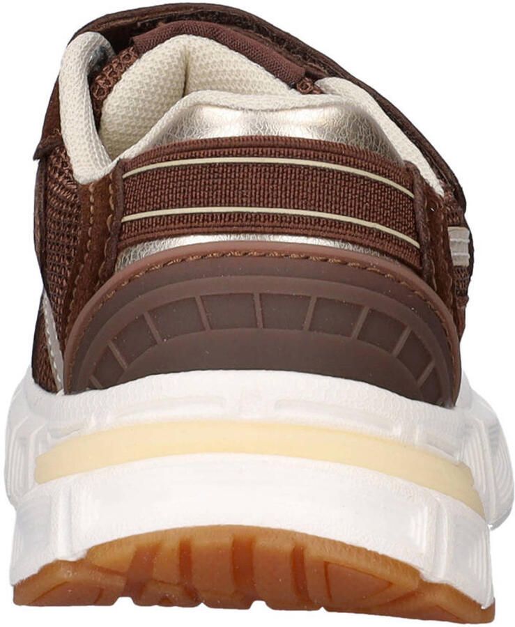 Nelson Kids chunky suède sneakers bruin - Foto 3